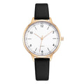 IBSO Women Watches Leather Mesh Strap Round Case Analog Fashion Ladies Wrist Watches